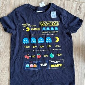 Old Navy Black Pac-Man Graphic Tee